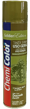 TINTA SPRAY DOURADO CHEMICOLOR 400ML