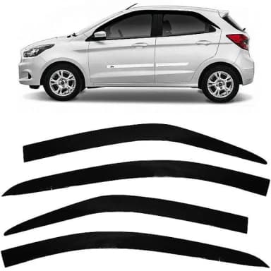 CALHA DE CHUVA AUTOMOTIVA KA HATCH E SEDAN 4P 2016 A 2017