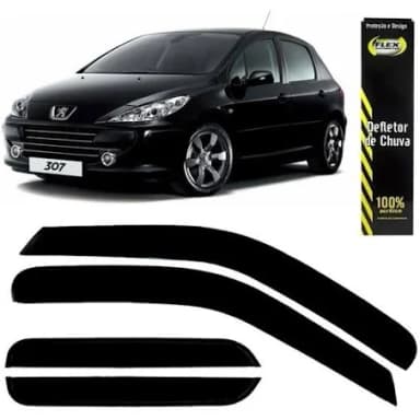 CALHA DE CHUVA AUTOMOTIVA PEUGEOT 307 HATCH, SEDAN E SW 4P