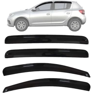 CALHA DE CHUVA AUTOMOTIVA SANDERO 4P 2014 A 2023