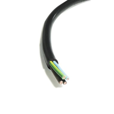 CABO FLEXIVEL 4X1 PRETO 1 METRO TECHNOISE ( CABO PP )
