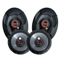 KIT PRATICO - FACIL BOMBER TRIAXIAL BBR 6-6X9 POLEGADAS 150W RMS 4 OHMS