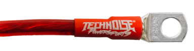 TERMO RETRATIL TECHNOISE PRETO VERMELHO 12,70MM PARA CABOS DE 16 A 25MM PCT COM 10 PARES