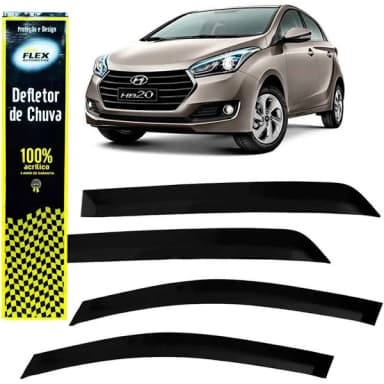 CALHA DE CHUVA 4P HB20 HATCH E HB20X 2013 A 2019