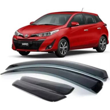 CALHA DE CHUVA 4P YARIS HATCH 2018 A 2023
