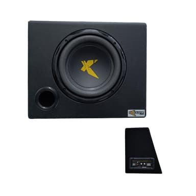 CAIXA AMPLIFICADA EXCLUSIVE 8" XC 403 UNIVERSAL TRAPEZIO 3 CANAIS 300W RMS