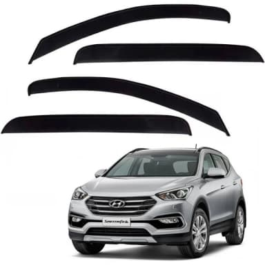 CALHA DE CHUVA AUTOMOTIVA SANTA FE 4P 2013 A 2019