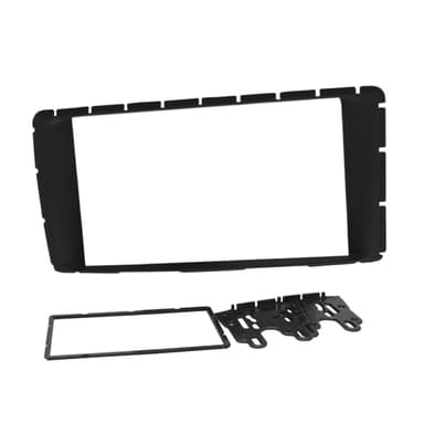 MOLDURA 7" TOYOTA HILUX 12/15 SRV 2012 PRETA FIAMON