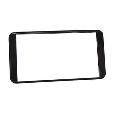 MOLDURA 7" TOYOTA COROLLA 03/07 HILUX 05/11 BLACK PIANO FIAMON