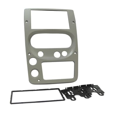 MOLDURA 7" TROLLER 2009/2013 PRATA