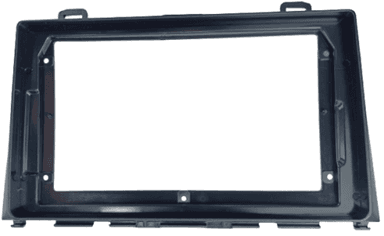 MOLDURA 9" HONDA CRV 2005/2011 PRETO FOSCO AIKON