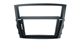 MOLDURA 9" MITSUBISHI PAJERO FULL 2007 - 2012 PRETO FOSCO AIKON
