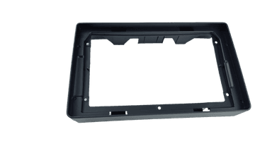 MOLDURA 9" RENAULT DUSTER / OROCH 2015 / 2019 DE SOBREPOR PRETO FOSCO AIKON