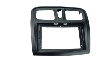MOLDURA 9" RENAULT LOGAN 2013 / 2022 SANDERO 2015 / 2019 PRETO FOSCO AIKON