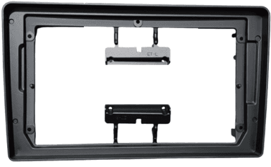 MOLDURA 9" TOYOTA ETIOS 2012/2021 MODELO DE SOBREPOR PRETO FOSCO AIKON