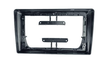 MOLDURA 2 DIN 9" KIA SORENTO 2013/14 CINZA AIKON