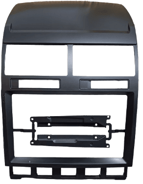 MOLDURA 9" TOUAREG 2004 ATE 2010 PRETO FOSCO AIKON