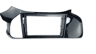 MOLDURA 9" CHEVROLET ONIX 2012 / 2019 BLACK PIANO AIKON