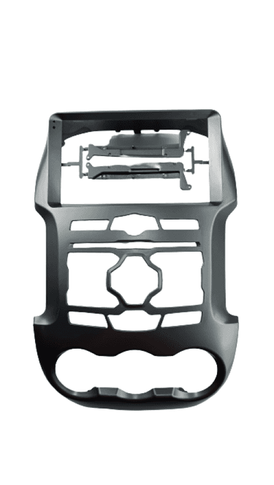 MOLDURA 9" FORD RANGER XLT SEM GPS 2012 / 2015 GRAFITE AIKON