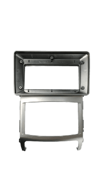MOLDURA 9" HYUNDAI VERA CRUZ 2007 - 2012 PRATA AIKON
