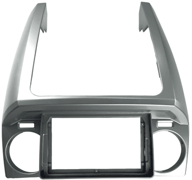 MOLDURA 9" LAND ROVER DISCOVERY 3 PRATA AIKON
