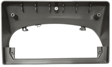 MOLDURA 9" FIAT PALIO G2 STRADA / SIENA 1996/2005 CINZA AIKON