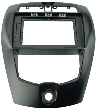 MOLDURA 10.1" NISSAN LIVINA 2009/2014 PRETO FOSCO AIKON