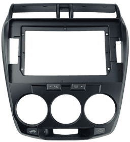MOLDURA 10.1" HONDA CITY 2009 - 2014 A-C ANALOGICO AIKON