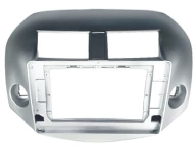 MOLDURA 10.1" TOYOTA RAV 4 2006 / 2013 PRATA AIKON