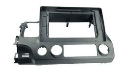 MOLDURA 10.1" HONDA CIVIC 2007 - 2011 CINZA AIKON