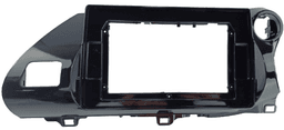 MOLDURA 10.1" TOYOTA HILUX 2016 - 2024 BLACK PIANO AIKON