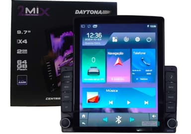 CENTRAL MULTIMIDIA ANDROID 2 DIN 9.7 " 2 MIX QLED DAYTONA CAR PLAY 2GB/32GB