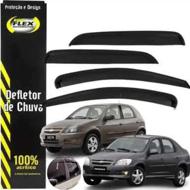 CALHA DE CHUVA 4P CELTA  2000 A 2017 E 4P PRISMA  2006 A 2012