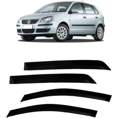 CALHA DE CHUVA 4P POLO HATCH 2002 A 2016