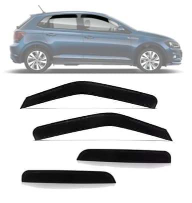 CALHA DE CHUVA AUTOMOTIVA POLO HATCH 17/23 NIVUS 20/23 4P