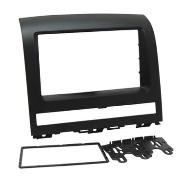 MOLDURA PAINEL 2 DIN FIAT PALIO STRADA WEEKEND ADVENTURE 12 PRETO FIAMON