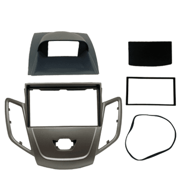 MOLDURA 7" FORD NEW FIESTA FABRICADO NO BRASIL 2014 / 2019 PRATA FIAMON