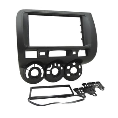MOLDURA 2 DIN 7" HONDA FIT G1 2004 A 2008 GRAFITE FIAMON