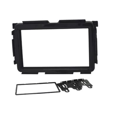 MOLDURA PAINEL 2 DIN HONDA HR-V 2015/2021 BLACK PIANO FIAMON