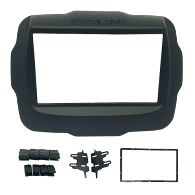 MOLDURA PAINEL 2 DIN JEEP RENEGADE 15 EM DIANTE
