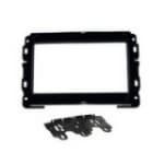 MOLDURA PAINEL 2 DIN FIAT TORO MOBI UNO PRETA