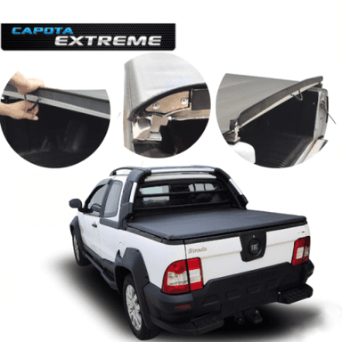 CAPOTA MARITIMA STRADA CAB. DUPLA S/ STEPE WORKING, ADVENTURE, TREKKING S/ GANCHO LOCK SYSTEM
