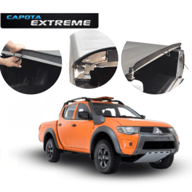 CAPOTA MARITIMA L200 SAVANA/GLS C/ GRADE ORIGINAL 2008 ACIMA LOCK SYSTEM