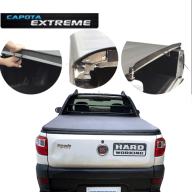 CAPOTA MARITIMA STRADA CAB SIMPLES WORKING 2014 A 2020 LOCK SYSTEM