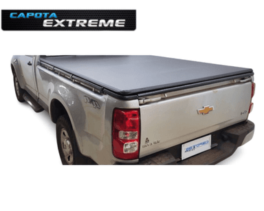 CAPOTA MARITIMA S10 CAB SIMPLES 2012 (SEM GRADE) PROTETOR DE CACAMBA MODELO EXTREME