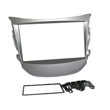 MOLDURA 7" HYUNDAI HB20 G1 2012/2019 PRATA