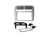 MOLDURA PAINEL 2 DIN FIAT PUNTO 2008 A 2012 PRATA FIAMON