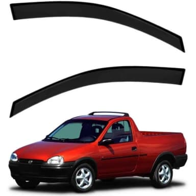 CALHA DE CHUVA 2P CORSA HATCH 1994 A 2001 E 2P PICK-UP CORSA 1994 A 2003
