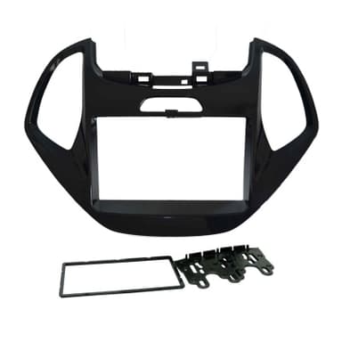 MOLDURA 7" FORD KA E KA+ 2014/2018 BLACK PIANO FIAMON