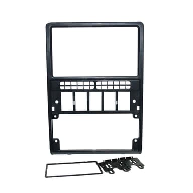 MOLDURA PAINEL 2 DIN VW GOL/ PARATI/ SAVEIRO(G2 BOLA) PRETO